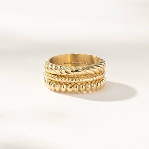 On The Move Ring Stack (Set of 3)